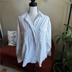 Good American Crisp White Shirt